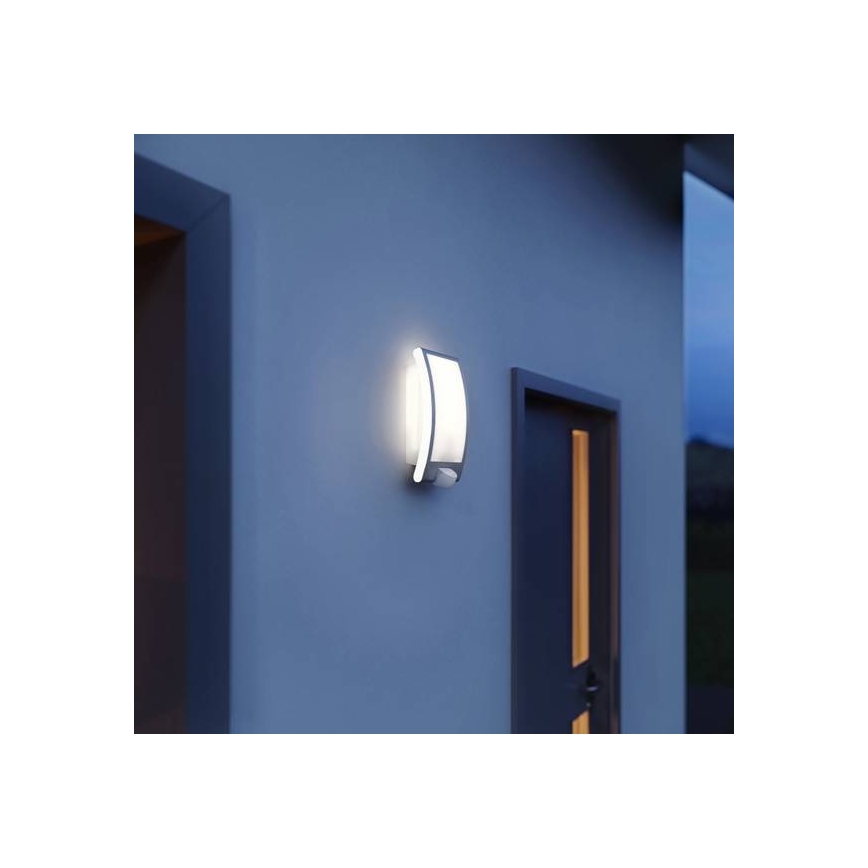 STEINEL 035709 - Екстериорна лампа със сензор L22 1xE27/60W/230V IP44