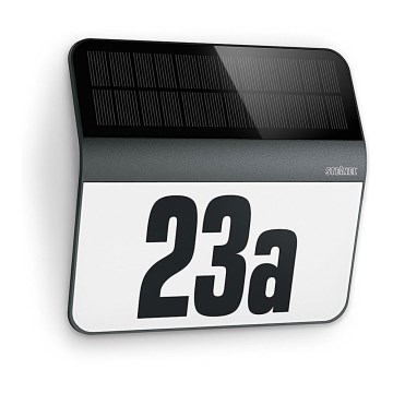 STEINEL 035730 - LED Соларен номер за врата XSolar LH-N LED/0,03W IP44 2500 mAh