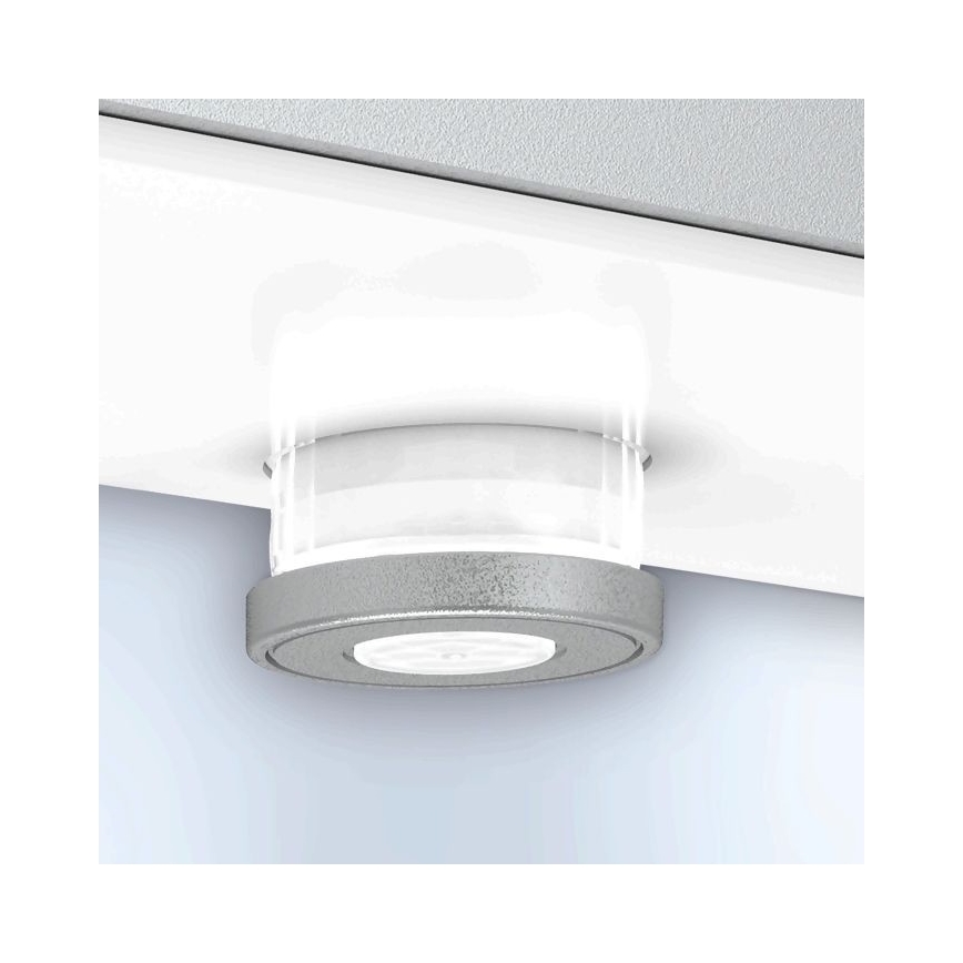 Steinel 052652 - LED Соларна лампа със сензор XSolar SOL-O LED/1,5W 2x2000mAh IP44 сребриста