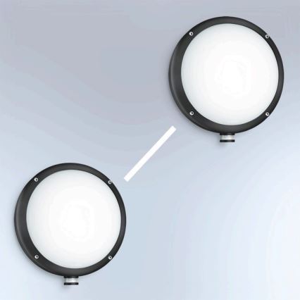 STEINEL 053079 - LED Екстериорен аплик със сензор L330 LED/9W/230V 3000K IP44
