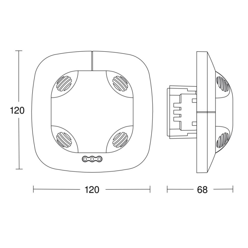 Steinel 057473 - Детектор за присъствие DualTech DALI-2 бял
