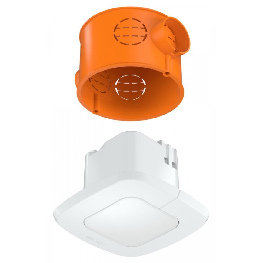 Steinel 057510 - Детектор за присъствие IR Quattro SLIM XS 4м DALI-2 бял