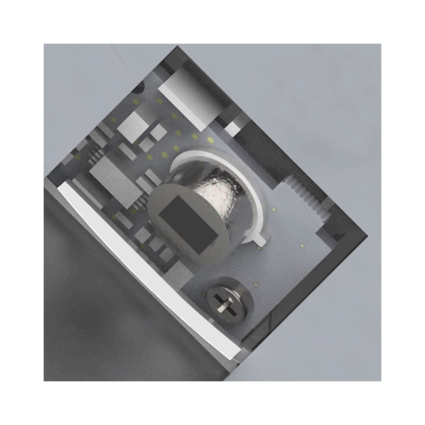 Steinel 057602 - LED Екстериорна лампа със сензор QUATTRO LED/9,8W/230V 3000K IP54