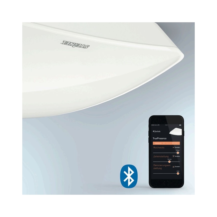 STEINEL 057916 - Екстериорен сензор за движение TRUE PRESENCE COM1 IP54