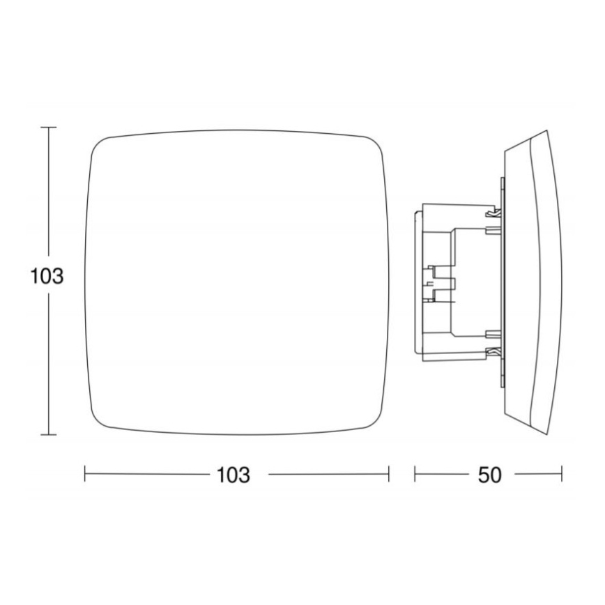 STEINEL 057923 - Сензор за движение TRUE PRESENCE COM1