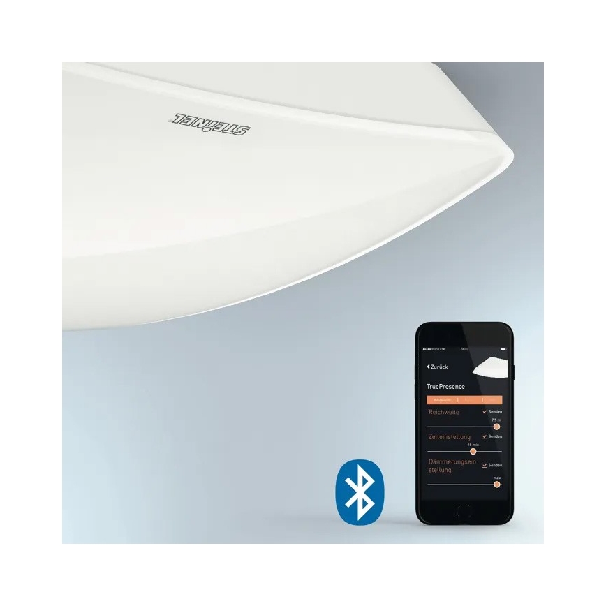 Steinel 057930 - Детектор за присъствие TRUE PRESENCE COM2 бял IP54