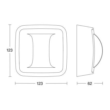 Steinel 058012 - Детектор за присъствие Hallway DALI-2 APC IP54 бял