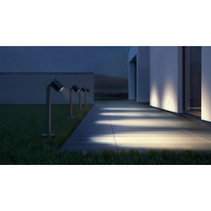 STEINEL 058661 - LED Екстериорна лампа със сензор SPOT WAY 1xGU10/7W/230V IP44