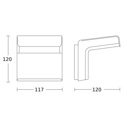 Steinel 059620 - Сензор за движение iHF 3D KNX IP54 антрацит