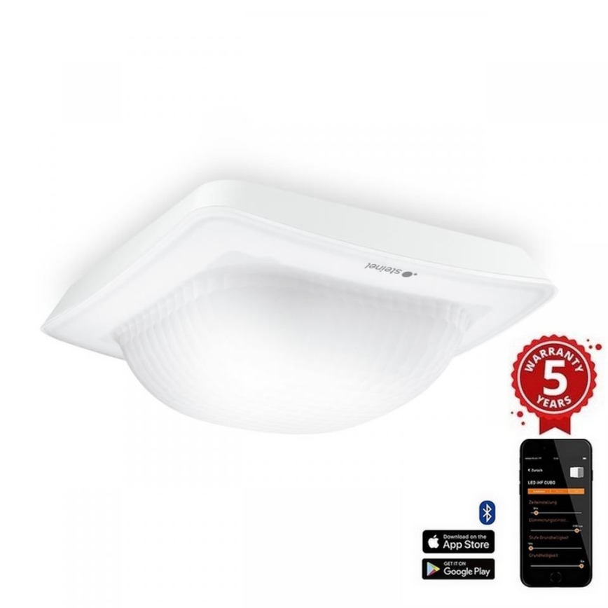Steinel 064310 - Детектор за присъствие IR Quattro HD-2 24м COM1 бял