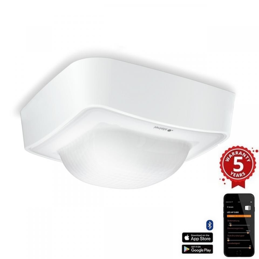 Steinel 064327 - Детектор за присъствие IR Quattro HD-2 24м COM1 IP54 бял