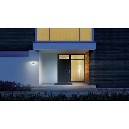 Steinel 065935 - LED соларен номер за врата XSolar SOL-O HN LED/0,07W 2000 mAh IP44 антрацит