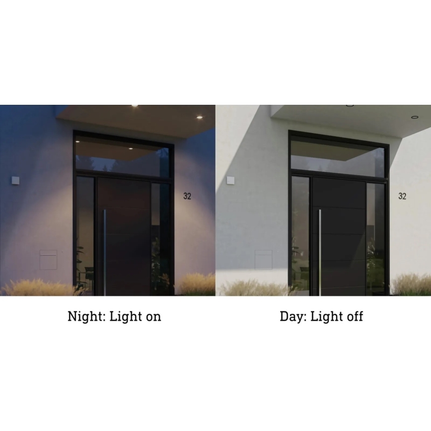 Steinel 066123 - Сензор за здрач NIGHTMATIQ Plus IP54 бял