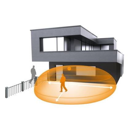 Steinel 066215 - Сензор за движение iHF 3D COM1 IP54 черен