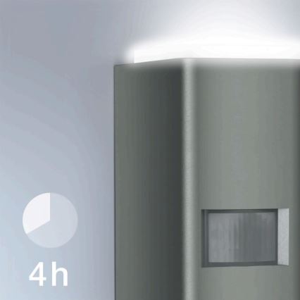 Steinel 067199 - LED Екстериорен аплик със сензор L 930 S LED/9,3W/230V IP44 антрацит