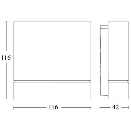 Steinel 067281 - Екстериорен сензор за движение IS 180 DIGI BASIC IP54 бял