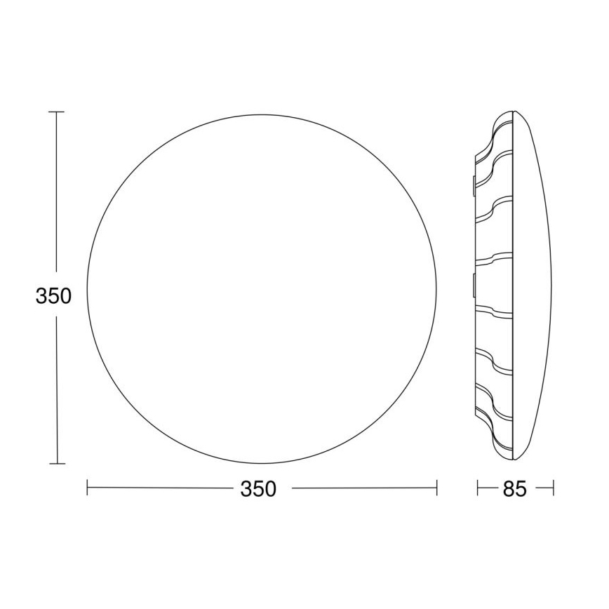 Steinel 068042 - LED Плафон със сензор RS PRO S30 SC 25,8W/230V 4000K
