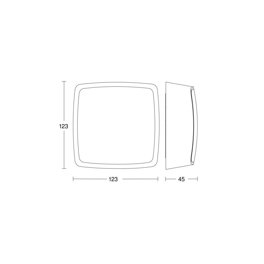 Steinel 068288 - Детектор за присъствие TRUE PRESENCE COM2G IP54 черен