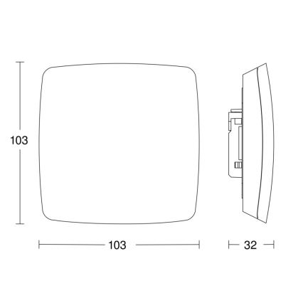 Steinel 068516 - Детектор за присъствие TRUE PRESENCE KNX черен