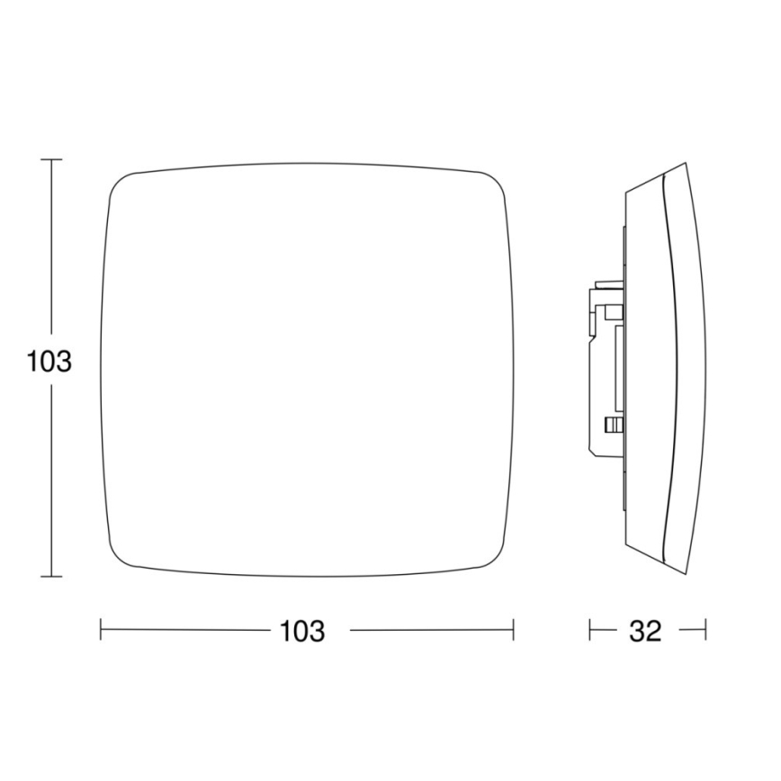 Steinel 068516 - Детектор за присъствие TRUE PRESENCE KNX черен
