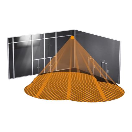 Steinel 068554 - Сензор за движение IS 3360 40м COM1 кръгъл черен