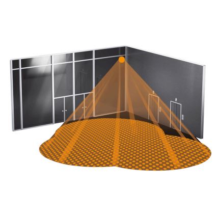 Steinel 068578 - Сензор за движение IS 3360 40м V3 KNX квадратен черен