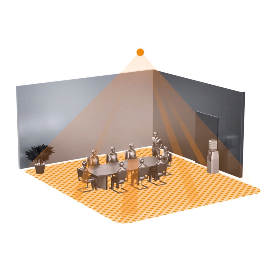 Steinel 068608 - Детектор за присъствие IR Quattro HD 24м COM1 черен