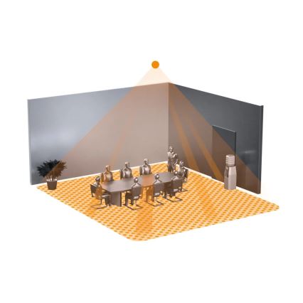 Steinel 068622 - Детектор за присъствие IR Quattro HD 24м KNX черен