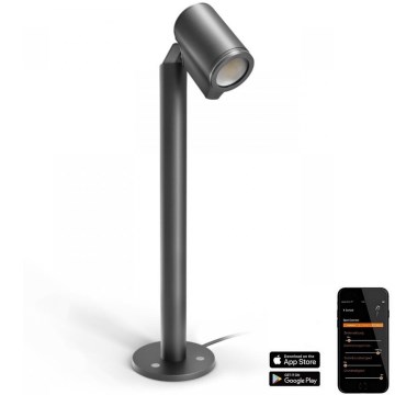 Steinel 068677 - LED Екстериорна лампа SPOT WAY 1xGU10/6,7W/230V IP44 антрацит