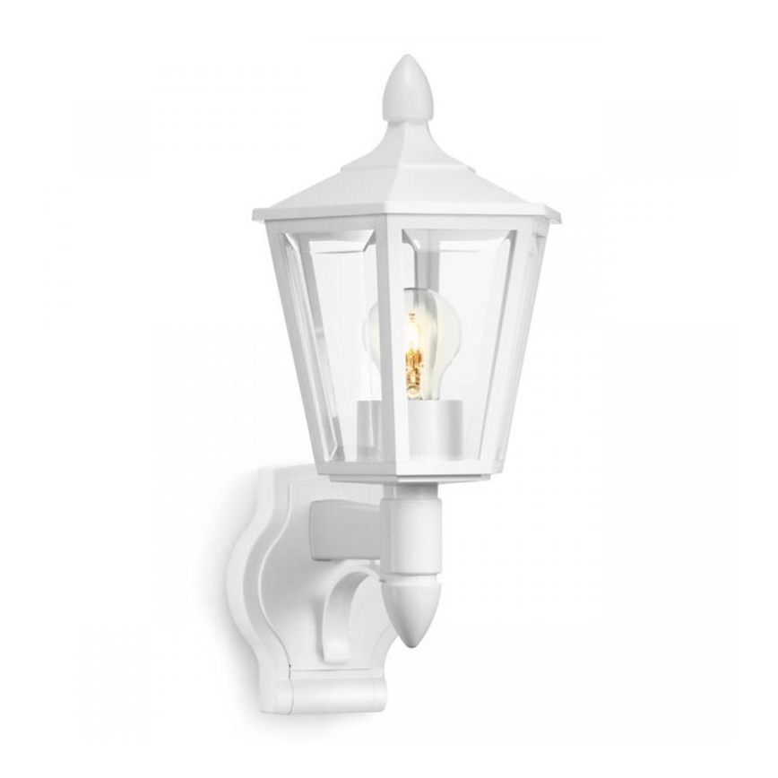 Steinel 069186 - Екстериорен аплик L 15 1xE27/60W/230V IP44 бял