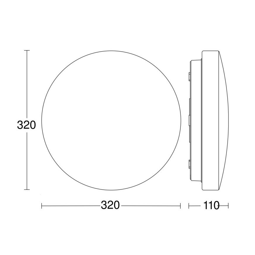 Steinel 069759-LED Лампа за баня RSPROP2 LED/14,1W/230V 4000K IP54