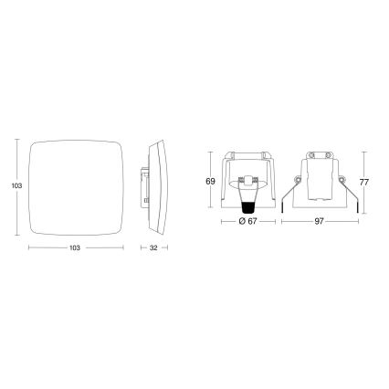 Steinel 079451 - Детектор за присъствие TRUE PRESENCE KNX бял