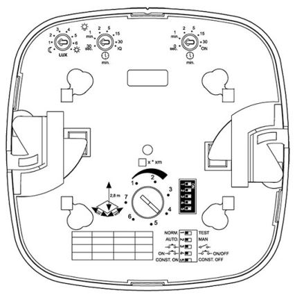 Steinel 079529 - Детектор за присъствие HF 360 DALI-2 APC бял