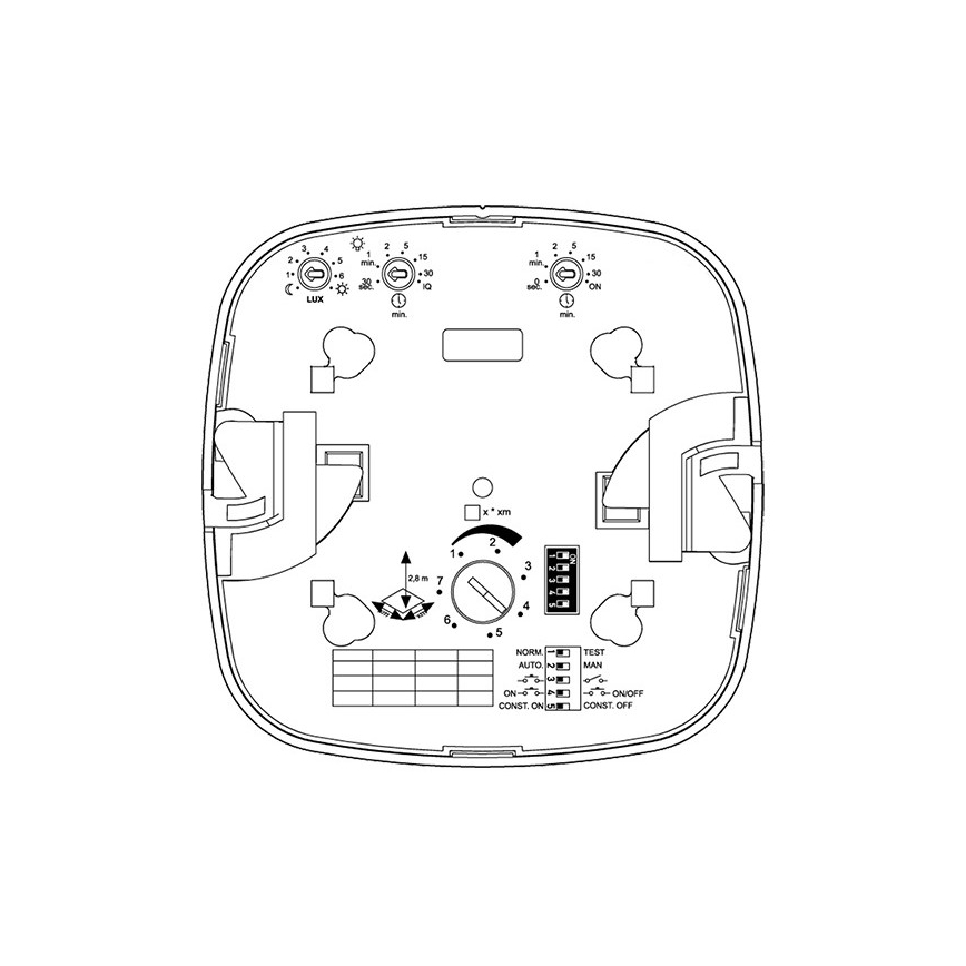 Steinel 079529 - Детектор за присъствие HF 360 DALI-2 APC бял