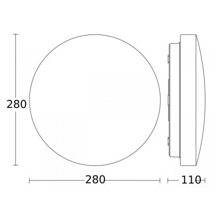Steinel 079734 - LED Плафон със сензор RS 20 S LED/9,4W/230V 3000K IP44