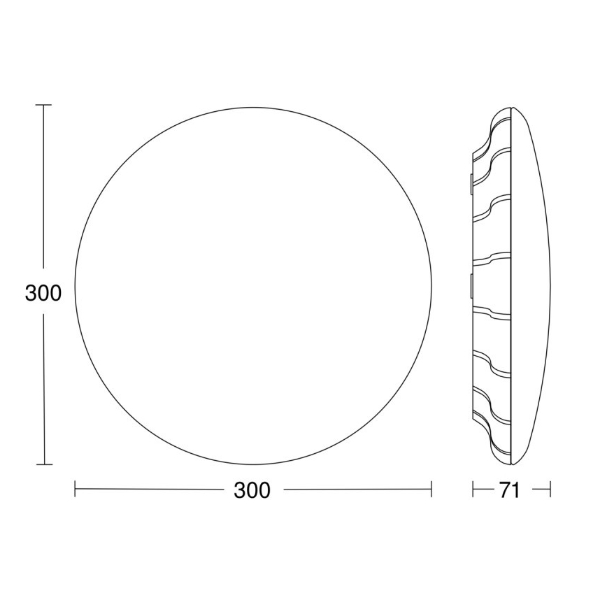 Steinel 079772 - LED Екстериорен плафон със сензор RS PRO S20 SC LED/15,7W/230V IP65 4000K