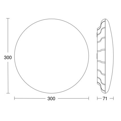 Steinel 079789- LED Екстериорен плафон със сензор RS PRO S20 SC LED/15,7W/230V IP65 3000K