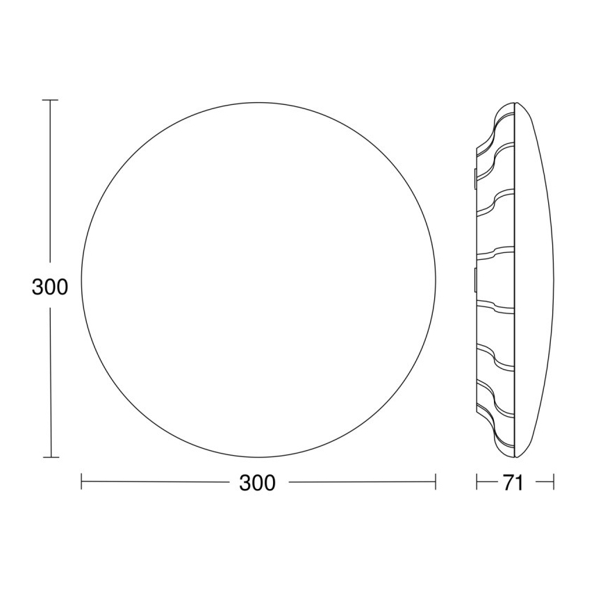 Steinel 079789- LED Екстериорен плафон със сензор RS PRO S20 SC LED/15,7W/230V IP65 3000K