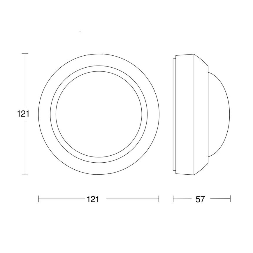 Steinel 081706 - Екстериорен сензор за движение IS 2360-3 ECO 230V IP54 черен