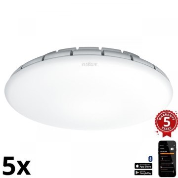 Steinel 081935 - К-кт 5 бр. LED плафон със сензор RS PRO S10 SC LED/9,1W/230V 3000K