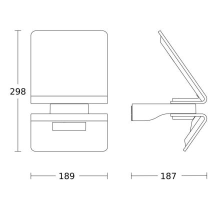 Steinel 081997 - LED соларен прожектор с датчик XSolar LS ONE LED/1,2W/3,3V IP44 2500 mAh