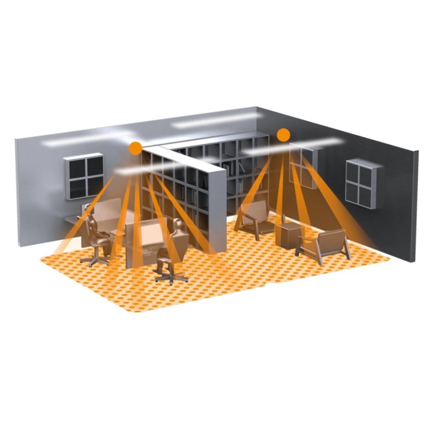 Steinel 082260 - Детектор за присъствие IR QUATTRO SLIM XS-E KNX-3 черен