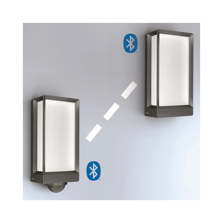 Steinel 085254 - LED Димируем екстериорен аплик L42C LED/12,6W/230V IP54