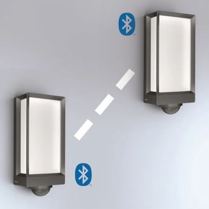 Steinel 085261 - LED Димируем екстериорен аплик със сензор L42SC LED/13W/230V IP54