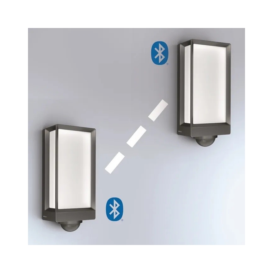 Steinel 085261 - LED Димируем екстериорен аплик със сензор L42SC LED/13W/230V IP54