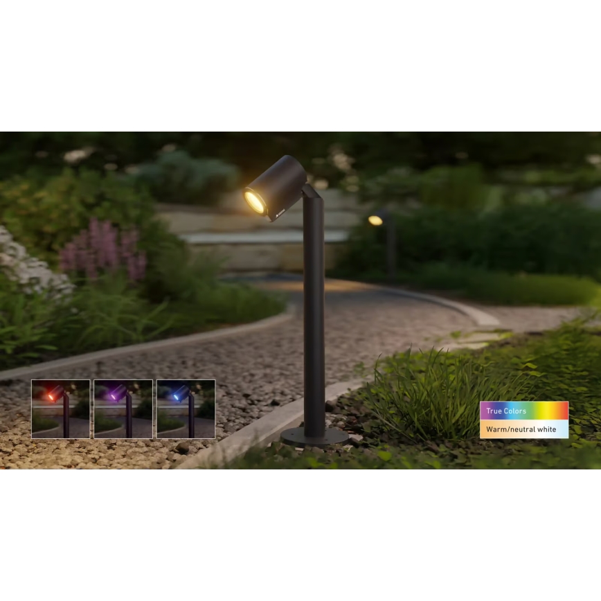 Steinel 089337 - Външна RGBW LED лампа LED/7,9W/24V IP65