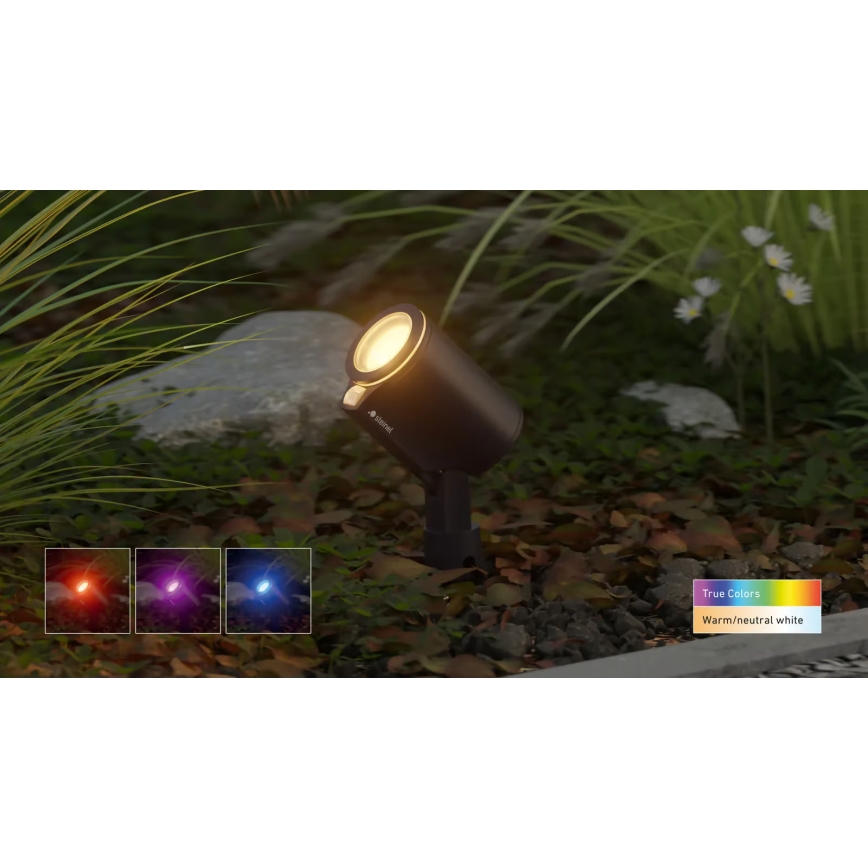 Steinel 089351 - LED RGBW Външна лампа LED/7,9W/24V IP65