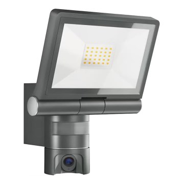 Steinel 092603 - LED прожектор със сензор и камера LED/21W/230V IP44