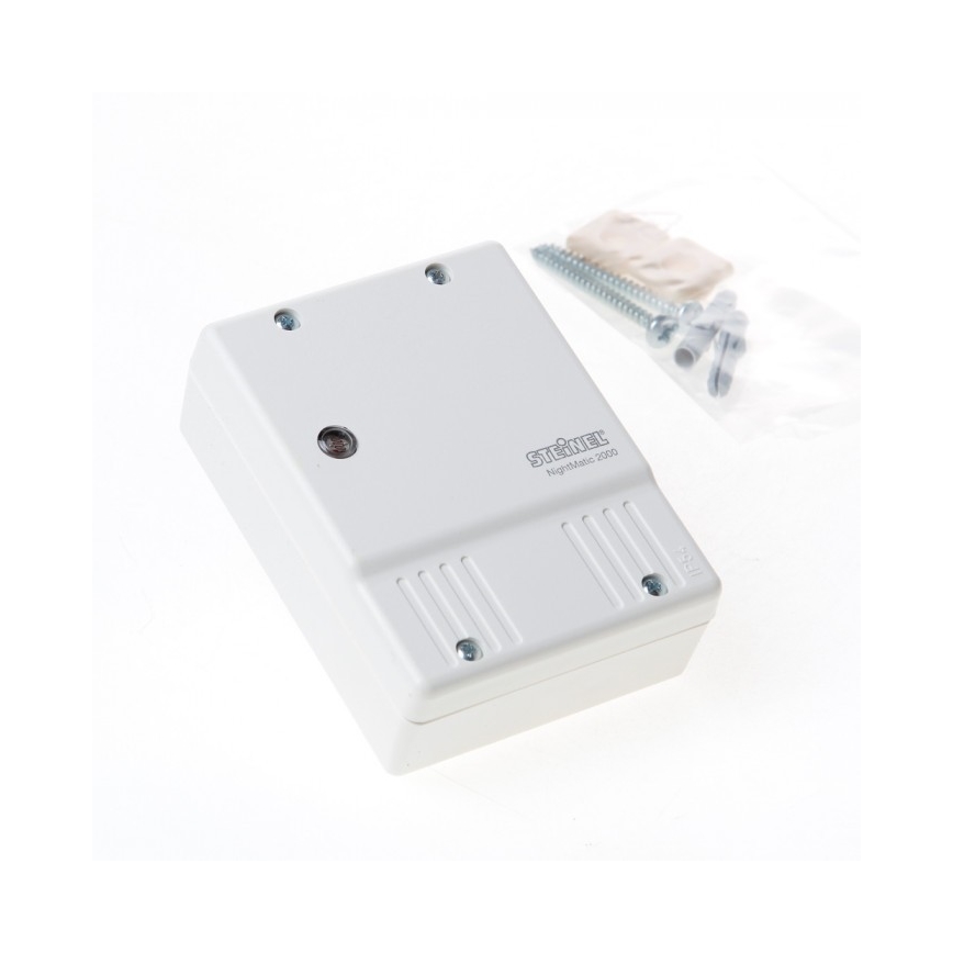 STEINEL 550417 - Сензор за здрач NightMatic 2000 бял IP54