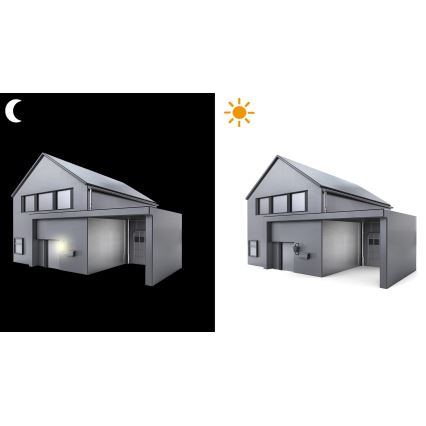 STEINEL 550417 - Сензор за здрач NightMatic 2000 бял IP54